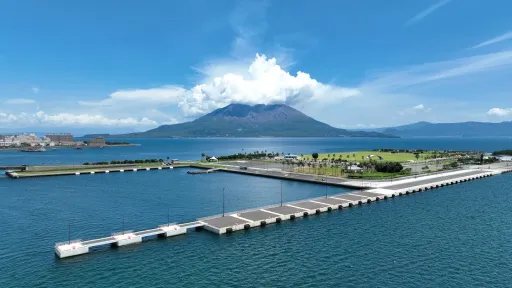 Marine Port Kagoshima Square.