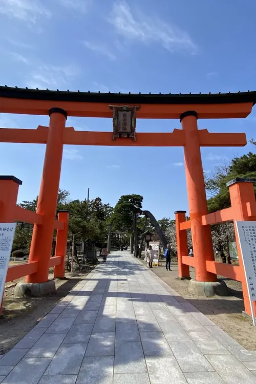 Hakusan Shrine Torii Gate